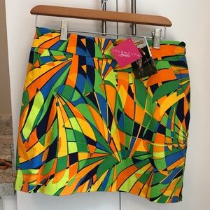 Loudmouth "Toucan Stripes" NWT Women's Golf Skirt